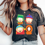 southpark portraits t shirt , fans of southpark shirt