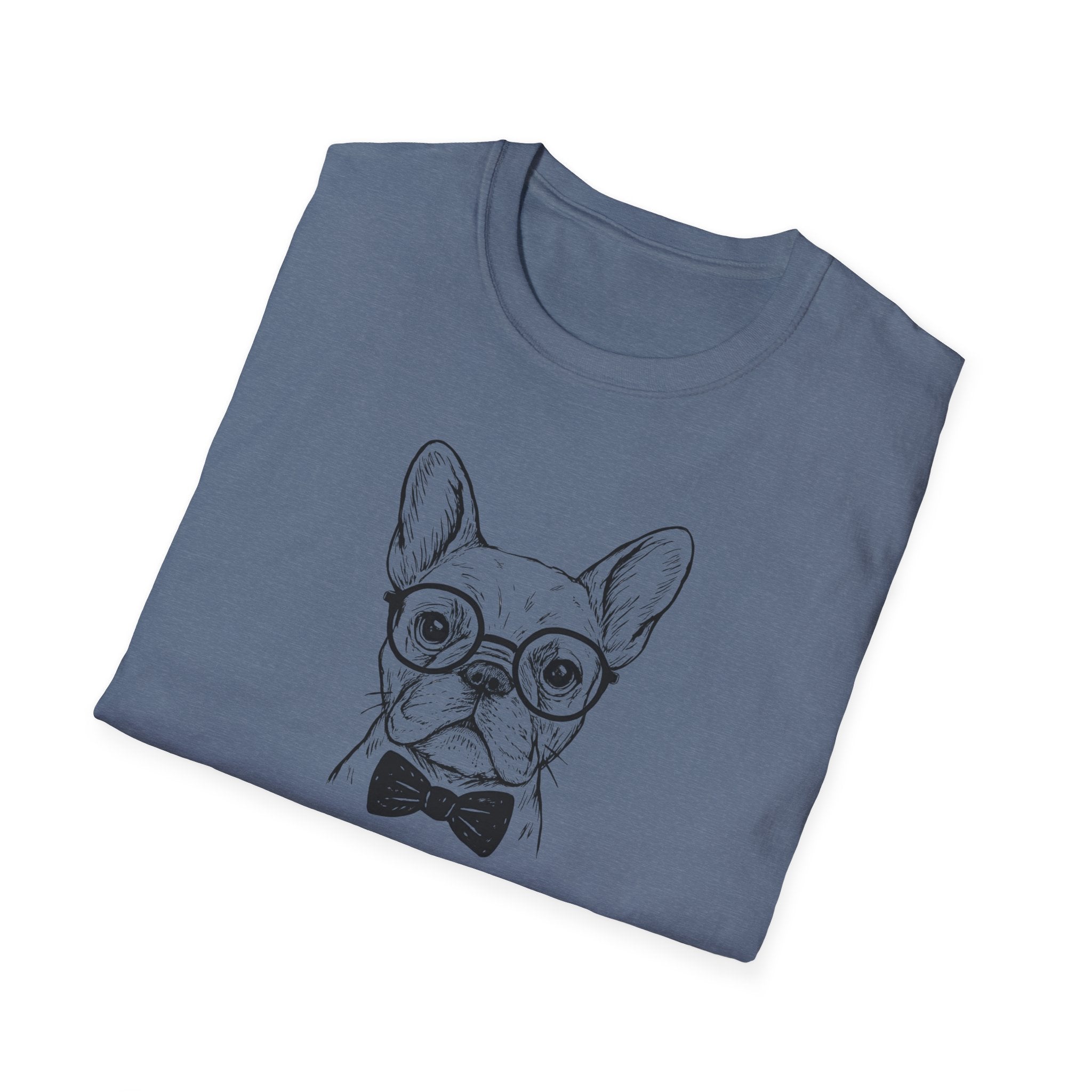 French Bulldog with Glasses T-Shirt