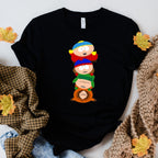 southpark line ups   ,southpark shirt with  eric cartman