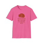 Introverted Pet Talk T-Shirt