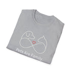 Pets Are Family T-Shirt