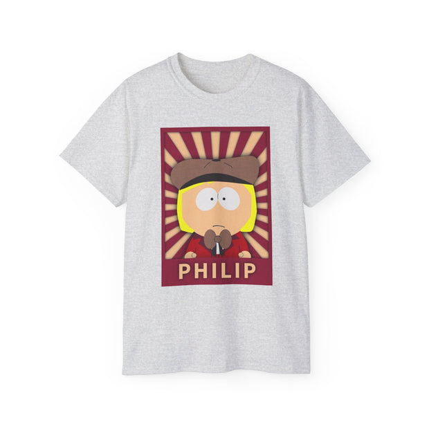 southpark named shirt philip , gift for fans of southpark