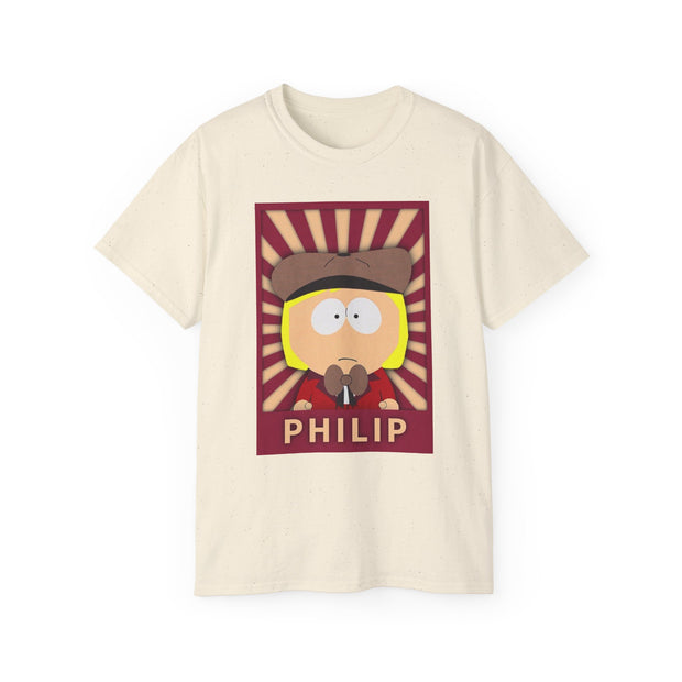 southpark named shirt philip , gift for fans of southpark