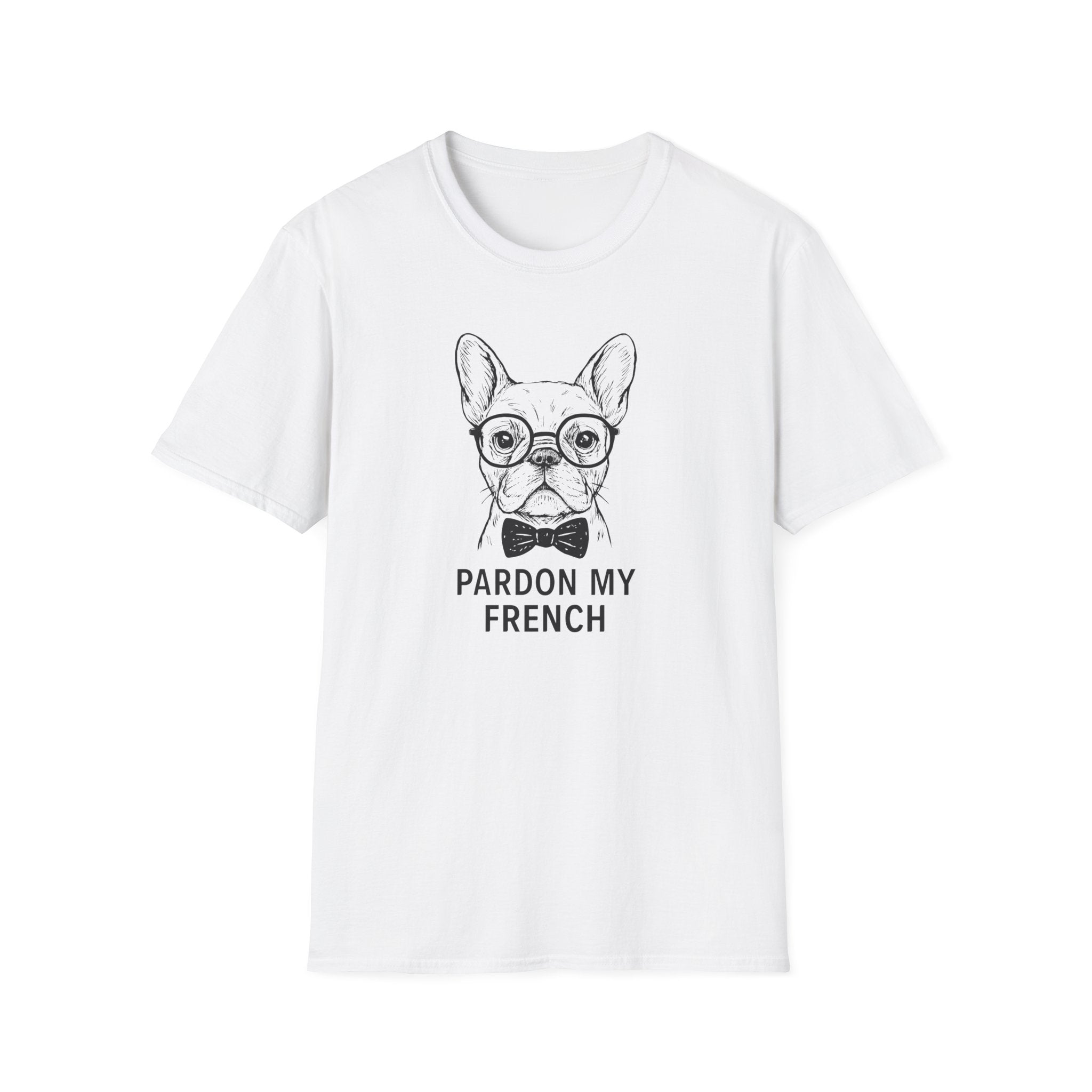 French Bulldog with Glasses T-Shirt