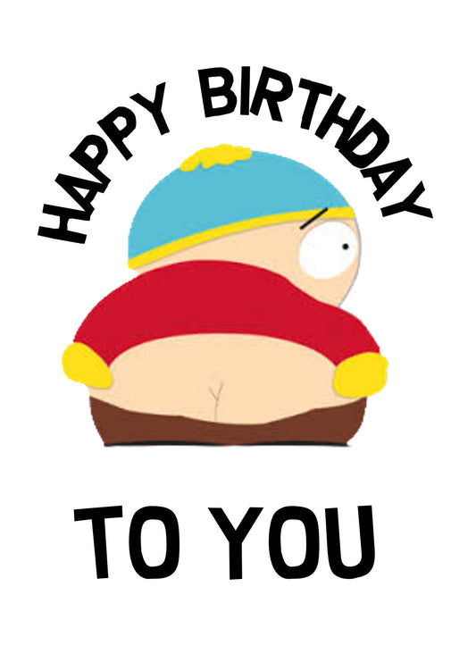 southpark eric cartman card funny southpark card