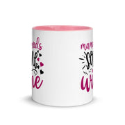 working nine to wine ,11oz ceramic coffee mug funny ,funny wine lover gift,mama needs wine mug
