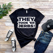 they took our jobs  ,  t shirt , animated cartoon,90s t shirt ,gift for fans of southpark