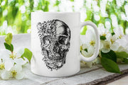 coffee skull skeleton mug ,skeleton drinking coffee- halloween skeleton mug ,skull coffee mug