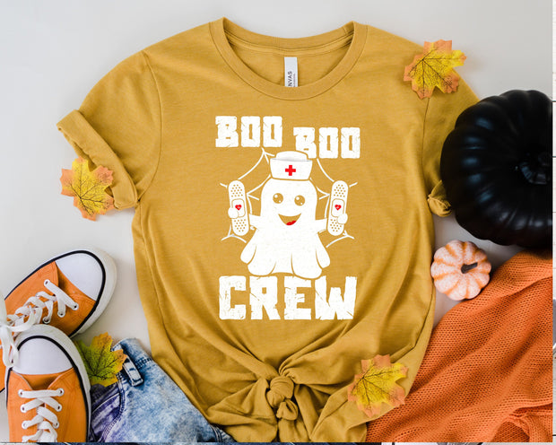 The Boo Boo Crew Shirt, Halloween Nurse Shirts, Boo Crew Shirt, ghost Nurse Shirt, Funny Nurse Shirt, Nurse Gift,