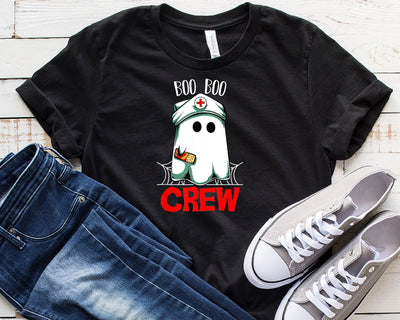 The Boo Crew Shirt ,Ghost Family Shirt ,Halloween Costume Shirt ,Boo Crew Shirt , boo  Shirt ,The Boo crew Tee,nurse ghost shirt Halloween
