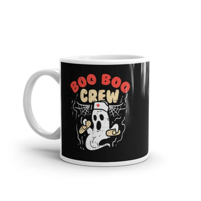 Boo Boo Crew mug  ,Halloween Nurse mug , Boo Crew mug , Pediatric Nurse mug , Funny Nurse mug , ghost nurse ,Nurse Gift, School Nurse mug
