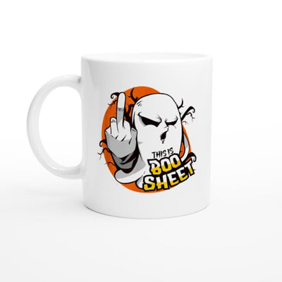 This is Boo Sheet mug , Halloween mug, Funny Halloween mug , Halloween Party mug, Halloween Gifts