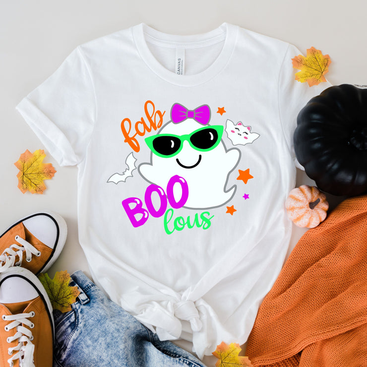 fab Boo Lous Shirt, Fabulous Shirt,Boo Shirt, Halloween Shirt, Halloween Costumes, funny Halloween Tee, halloween lgirl shirt