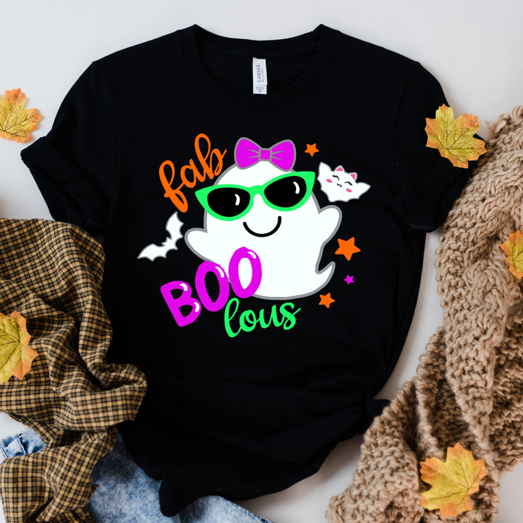 fab Boo Lous Shirt, Fabulous Shirt,Boo Shirt, Halloween Shirt, Halloween Costumes, funny Halloween Tee, halloween lgirl shirt