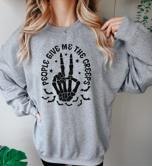 Skeleton hand  Shirt, Skeleton Shirt, Skeleton Peace Sign Shirt, Halloween Shirt, Funny Halloween Shirt, Skeleton Hand, Skeleton shirt