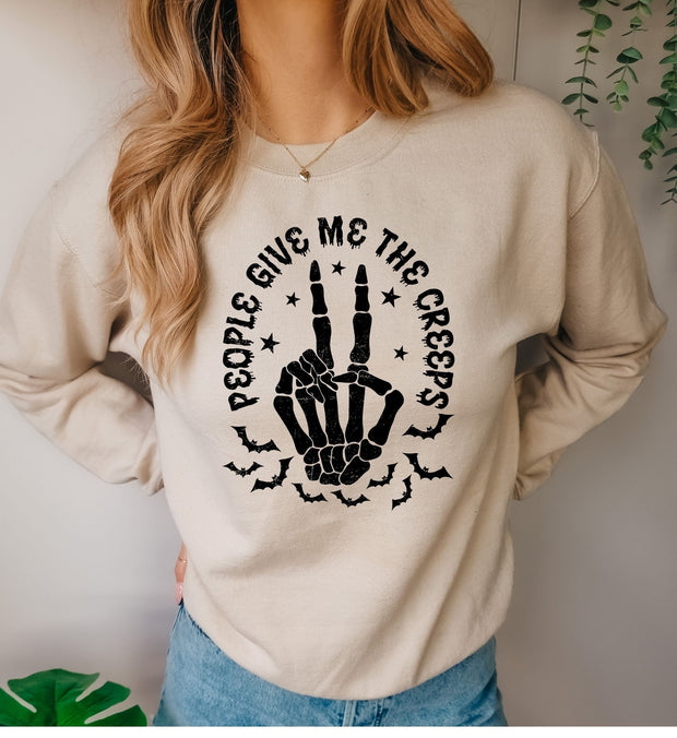 Skeleton hand  Shirt, Skeleton Shirt, Skeleton Peace Sign Shirt, Halloween Shirt, Funny Halloween Shirt, Skeleton Hand, Skeleton shirt