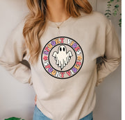 Spooky Vibes Sweatshirt, Retro Halloween Spooky Vibes Sweater, cute ghost Sweatshirt, Fall Vibes Shirt, Stay Spooky Shirt, Spooky Season