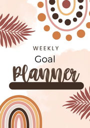 weekly goal planner ,girl planner ,weekly planner ,editable goal planner ,downloadable todo list