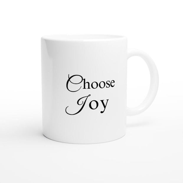 choose joy ,ceramic coffee mug, affimation quote , Positive Coffee Mug ,inspirational Tea Cup,  Motivational Gift , Gift for her,Joyful Mug