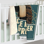 coffee becasue  murder is wrong Cat Blanket - Cat print Blanket - Cat Throw blanket - Cat Mom Blanket - Cats blanket gift