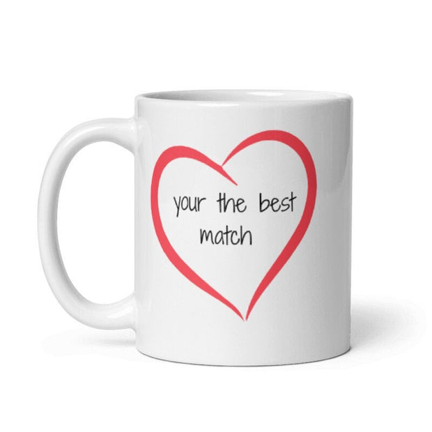 Funny Tinder Match Mug, Gift for Boyfriend, Gift for Girlfriend, valentines  mug gift ,swiped right mug