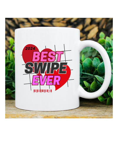So Happy I Swiped Right Mug - Girlfriend Gift Mug ,Boyfriend Gift Mug - Gift for Wife,Husband , anniversary ,Valentines,swiped right mug