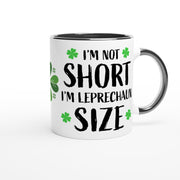 st patricks day mug ,iam not short iam leprechaun mug ,11oz ceramc coffee mug gift