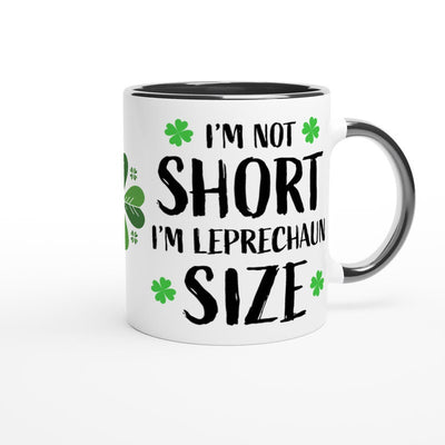 st patricks day mug ,iam not short iam leprechaun mug ,11oz ceramc coffee mug gift