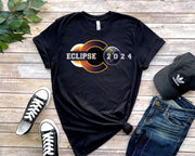 Solar Eclipse astronomy  Shirt, Astronomy T-Shirt, Comfort Colors Celestial Tee, Eclipse T Shirt Gift for Astronomer,solareclipse 2024