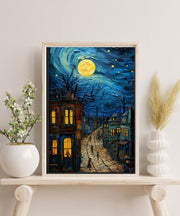Van Goth Starry Night   ,  van goth starry Night Poster | Starry Night Canvas |  van goth poster,van goth  Wall Art