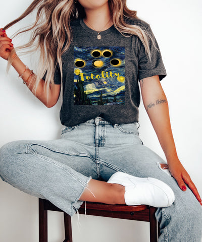 Solar Eclipse 2024  Shirt, Astronomy T-Shirt, Comfort Colors Celestial Tee, Eclipse T Shirt Gift for Astronomer,solareclipse 2024