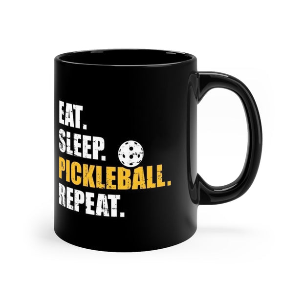 eat sleep Pickleball repeat , Pickleball ceramic Mug, Gift For Pickleball Player, Pickleball Birthday Present,Pickleballer Gift For him/her