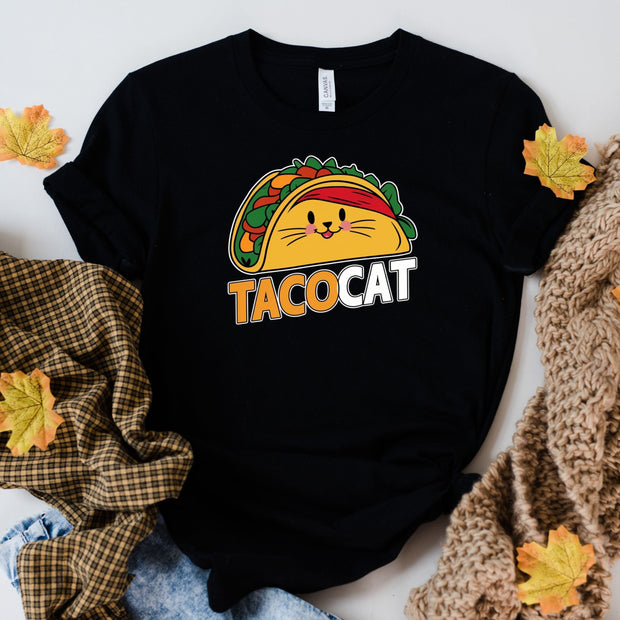 tacocat shirt , tacoShirt, Black Cat Gifts, Cat Mom, Cat T Shirt, Cute Kitty, Pet Shirt, Cat Shirt For Women, Cat Shirt Women