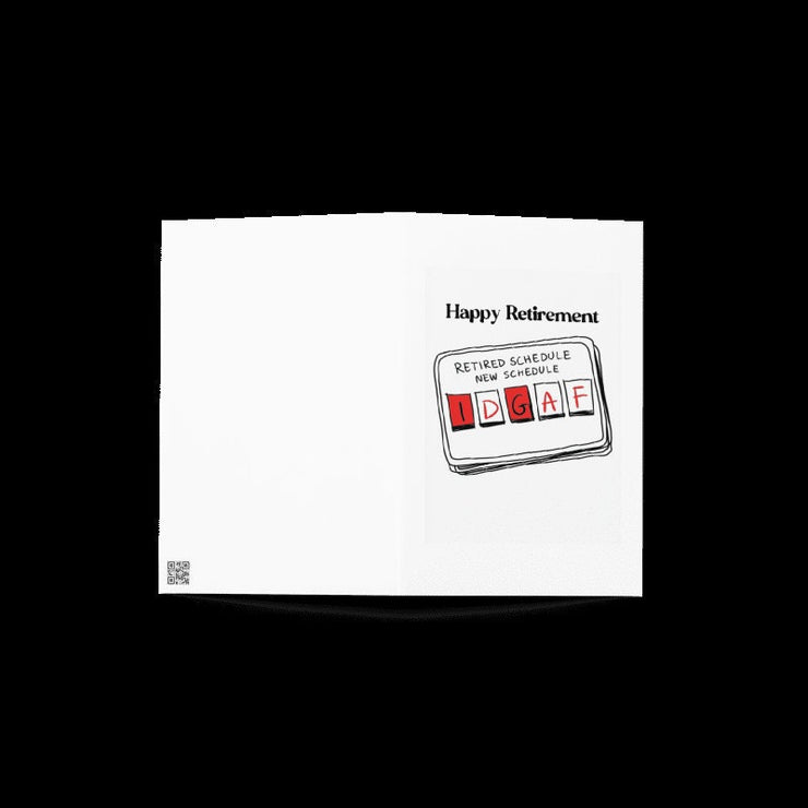 happy Retirement Card, a happy retirement Card, Leaving Card, friend retiring, good luck retirement, personalised retirement card