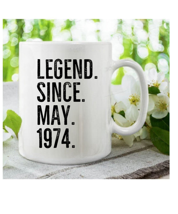Vintage 1974 Mug, 50th Birthday Gift For Women, vintage birthday mug ,50th Birthday Gift For Men, 50th Birthday Friend, 50th Birthday Woman