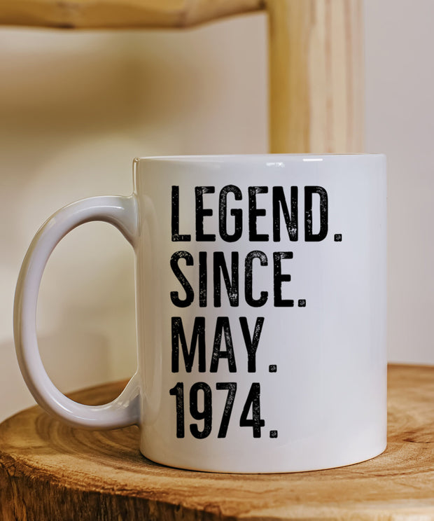 Vintage 1974 Mug, 50th Birthday Gift For Women, vintage birthday mug ,50th Birthday Gift For Men, 50th Birthday Friend, 50th Birthday Woman