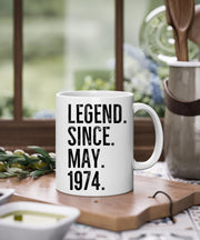 Vintage 1974 Mug, 50th Birthday Gift For Women, vintage birthday mug ,50th Birthday Gift For Men, 50th Birthday Friend, 50th Birthday Woman