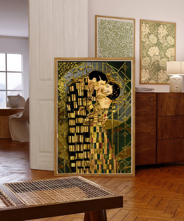 Gustav Klimt Print, Klimt Museum Poster, Gustav Klimt the kiss  Poster, Klimt Exhibition Poster, Gustav Klimt Painting