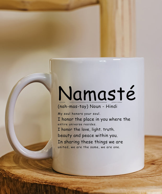 yoga namaste   mug , yoga gift, namaste gift yoga lover ,i do yoga , ceramic coffee  mug gift ,yoga cup