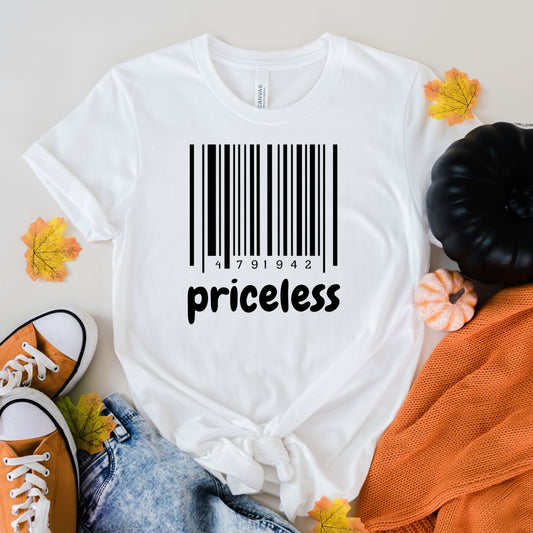 priceless barcode  Shirt, Funny Barcode t  Shirt, barcode  Shirt, Sarcastic Gift Shirt, Sarcastic Shirt, Mother's Day Gift
