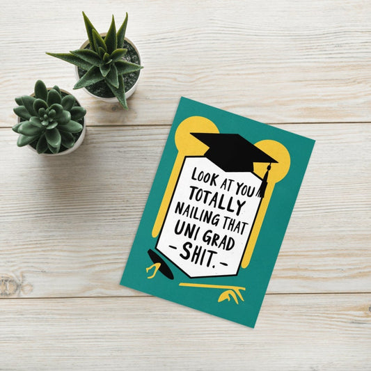 Personalized Graduation Cards for Graduates Students Friends Congratulation  Class of 2024 Greeting Card With Envelope