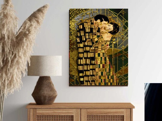 Gustav Klimt Print, Klimt Museum Poster, Gustav Klimt the kiss  Poster, Klimt Exhibition Poster, Gustav Klimt Painting