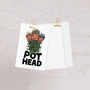 Funny POT HEAD Birthday Card Pun, Birthday Greeting for Him, Birthday Card for Her, Blunt Card, Marijuana Birthday Card, Weed Birthday Card
