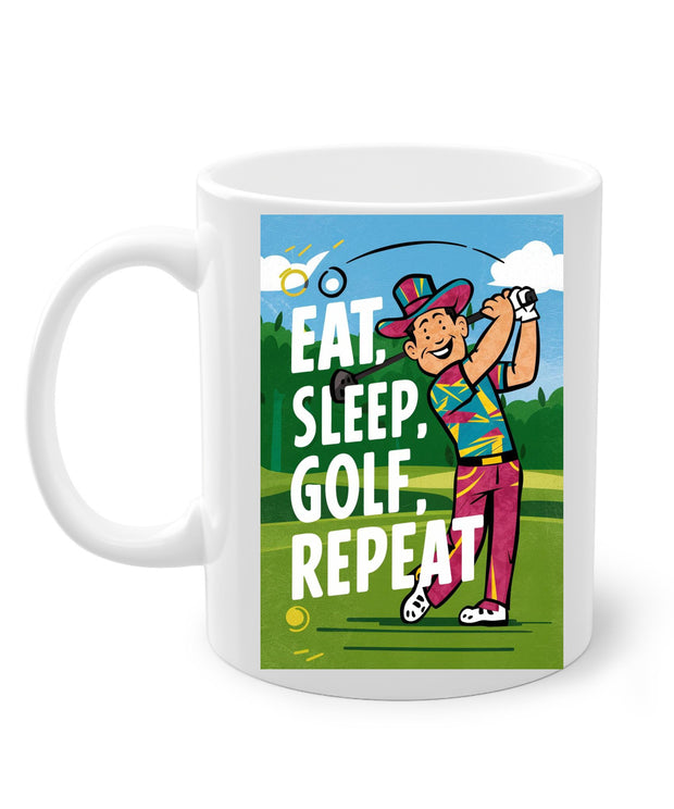 Golf Gifts For Men - Swing Swear Mug. Golfer mug. Gifts for Golfers, Coffee Mug for Golfer, Golf Gifts for Dad