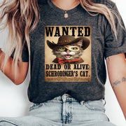 Schrödinger's Cat Is Dead or Alive,Schrödinger's Cat,Cat Shirt Physics Shirt,Quantum Shirt,Scientist Gift,Cat Lover, Funny Cat shirt