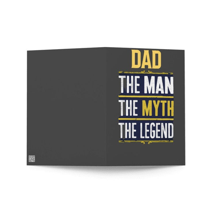 FATHERS DAY CARD - -the man the legendt  Grandad - personalise d-