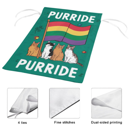Pride Flag, Pride Yard Flag, Pride Garden Flag, Community Garden Flag, Trans Pride Flag, Queer Pride, LGBTQ Flag,
