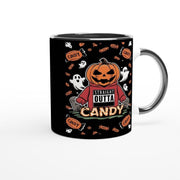 Straight Outta candy halloween  Coffee Mug - pumpkin Halloween Coffee Cup - Straight Outta candy - halloween party mug