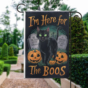 halloween    Garden Flag  - its all a bunch of hocus pocus   garden flag - 12'x18" - Autumn Garden Flag  ,  Yard Flag Double Sided