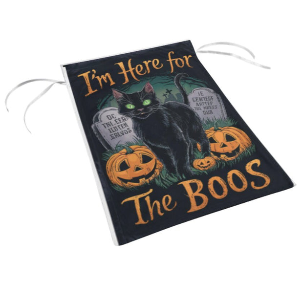 halloween    Garden Flag  - its all a bunch of hocus pocus   garden flag - 12'x18" - Autumn Garden Flag  ,  Yard Flag Double Sided